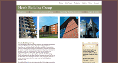 Desktop Screenshot of heathbuildinggroup.co.uk